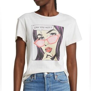 Redone 'Can You Not' Tee - size S